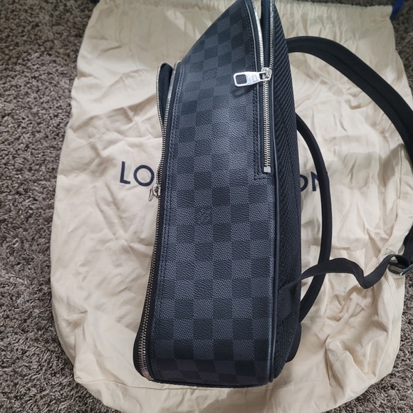 LOUIS VUITTON Damier Graphite Michael Backpack Orginal Owner W/ DUSTER - Picture 5 of 8